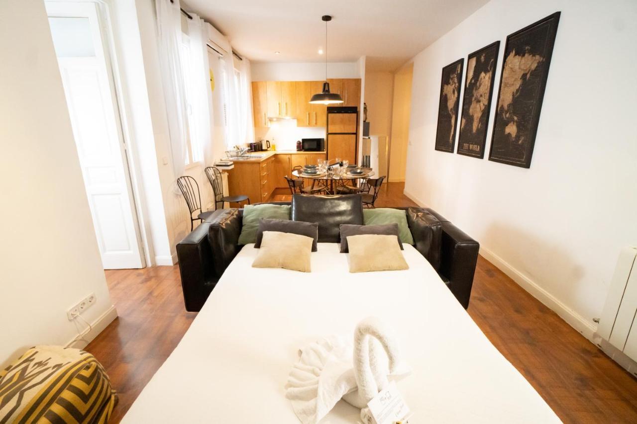马德里Modern In Downtown Area-2Beds 1Bath-Plaza Mayor公寓 外观 照片